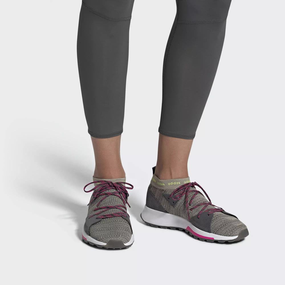 Adidas Quesa Tenis Para Correr Marrom Para Mujer (MX-40019)